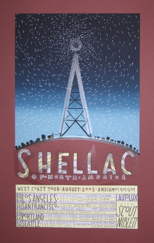 Shellac West Coast Tour 2005