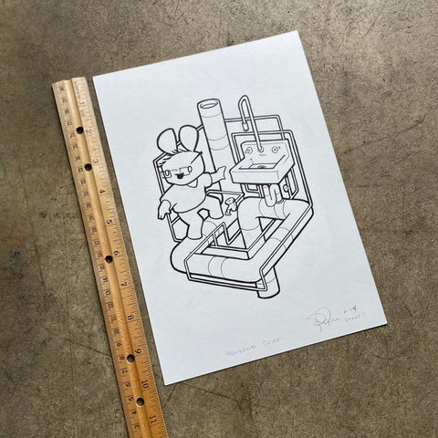 Ink Drawing / Penland shirt 2025