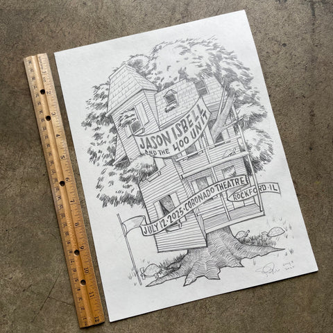 Pencil Drawing / Jason Isbell 2025