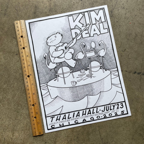Ink Drawing / Kim Deal 2025