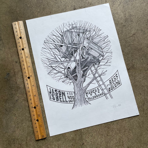 Ink Drawing / Jason Isbell 2024