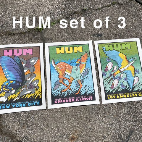 HUM / Set of 3