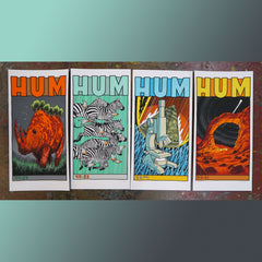 Set of FOUR Hum prints