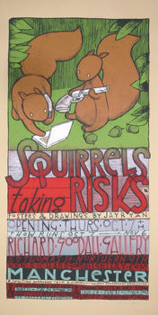 Squirrels Taking Risks