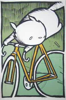 Cat on a Bike