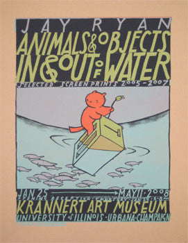 Animals & Objects In & Out of Water (#2, Krannert))