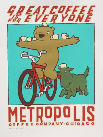 Metropolis Coffee 2014 - Bike Delivery!