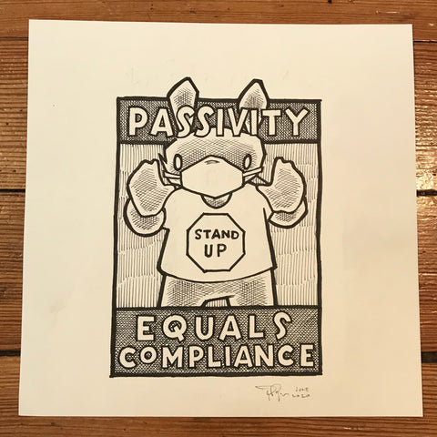 Drawing: Passivity Equals Compliance