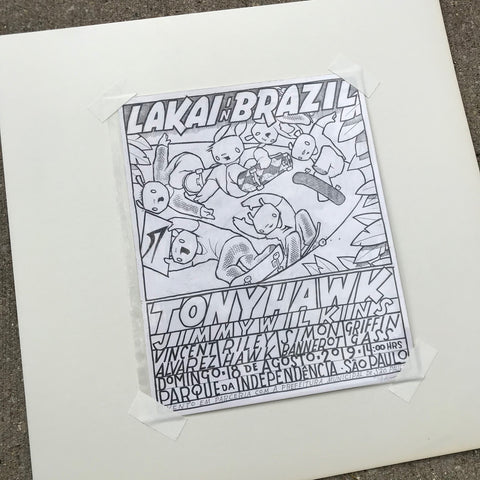 Original Drawing: Lakai in Brazil 2019