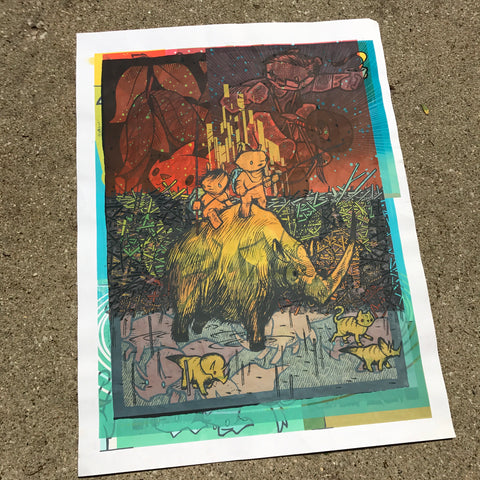 Monoprint F 070219