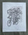Original drawing - Cyclist with hobbies 2021