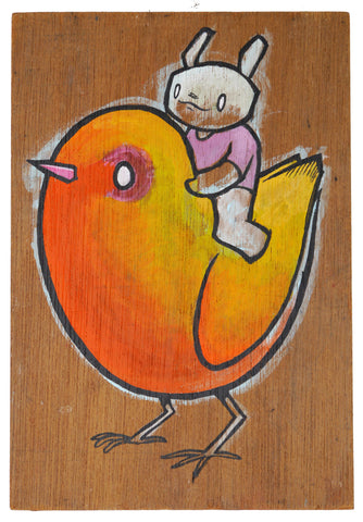 Box Painting 123 - Hot Bird