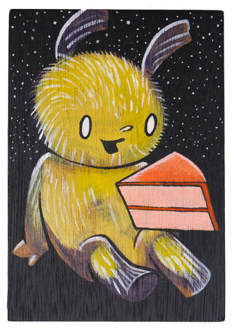 Box Painting 158 - Night Cake