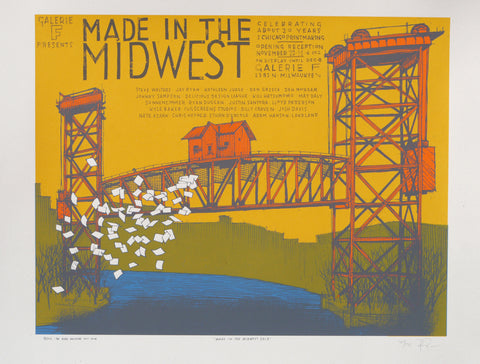 Made in the Midwest (Amtrak Bridge) Art show