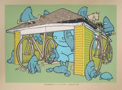 The Garage Suite, eight prints