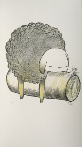 Sleep Sheep - Lithograph